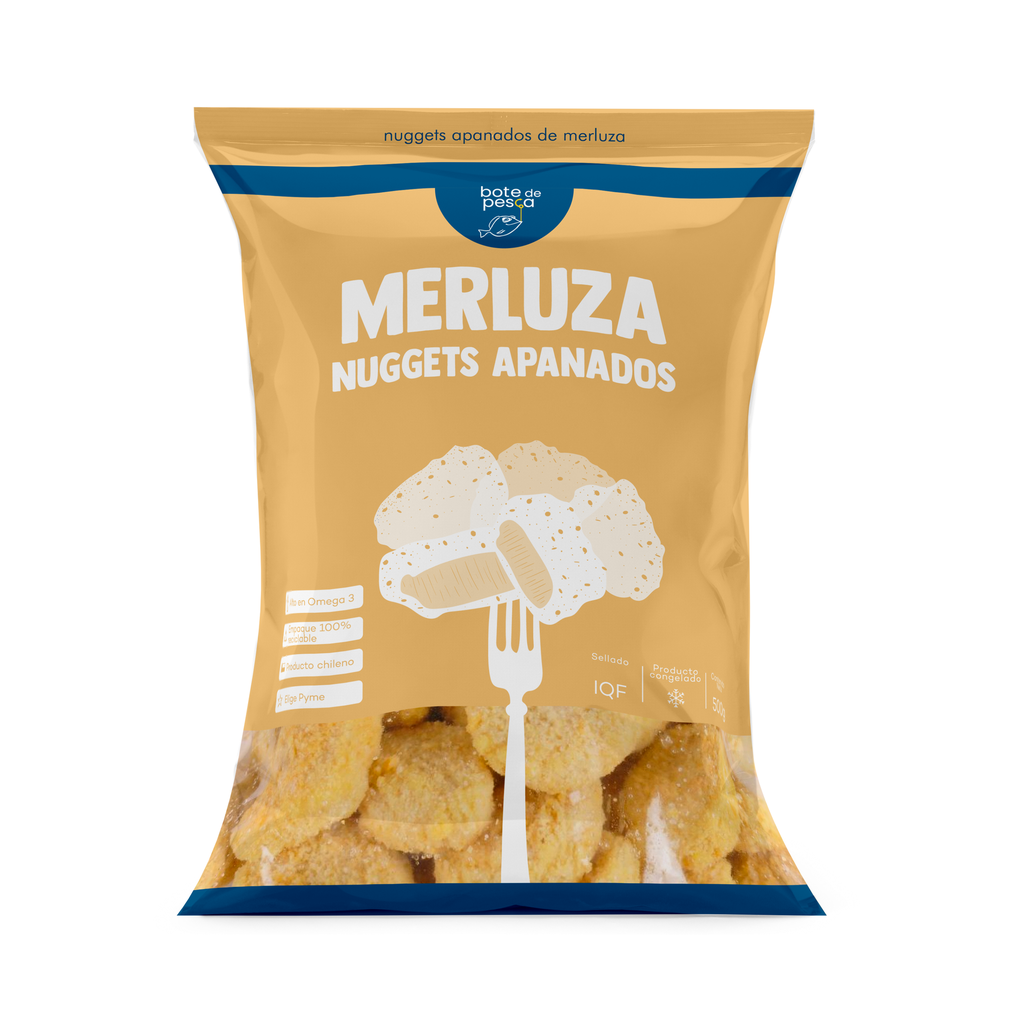 (R) Merluza nugget apanado 500g